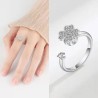 Cross-Border Best Selling Rotating Ring Lettering Adjustable Relief Anxiety Opening
